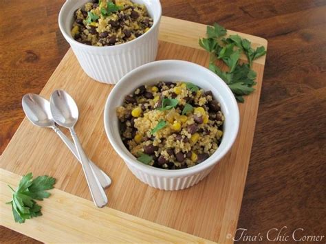 Quinoa and Black Beans – Tina's Chic Corner