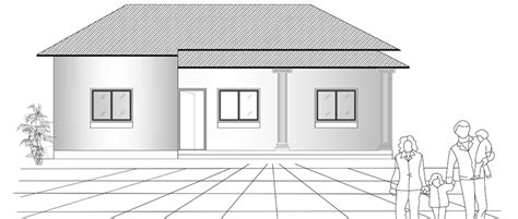 Four bedroom tiny house plan - DWG NET | Cad Blocks and House Plans