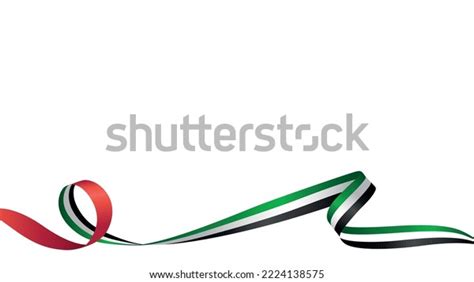 Uae Waving Flag Vector Background Stock Vector (Royalty Free) 2224138575 | Shutterstock