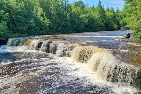 DIY Upper Peninsula Michigan waterfalls tour MAP: 10+ Michigan ...