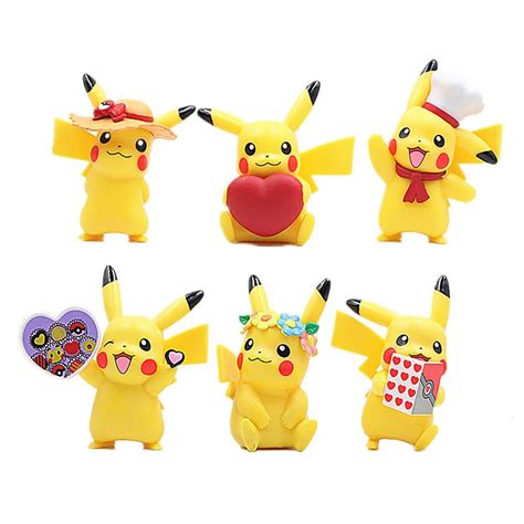 Pokémon Pikachu Six-piece Set Figure