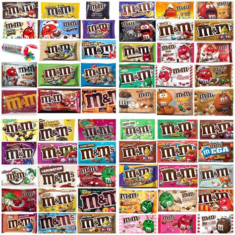 Visual : Every M&Ms flavor ever made | Visual, Flavors, Ega