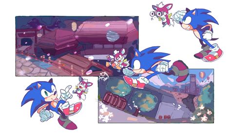 Sonic World Adventure Postcard Print - Etsy