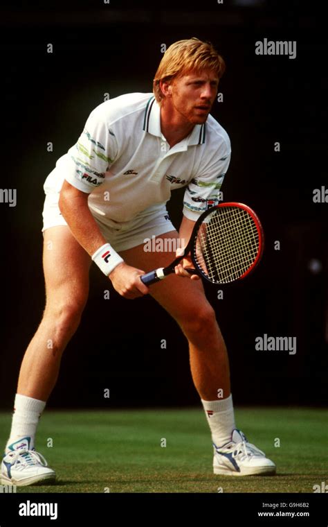 WIMBLEDON TENNIS. BORIS BECKER, GERMANY Stock Photo - Alamy