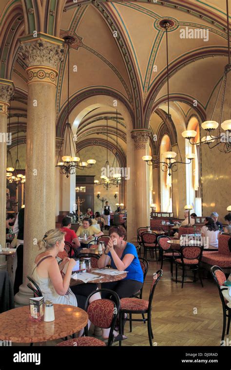 Cafe interior vienna austria hi-res stock photography and images - Alamy