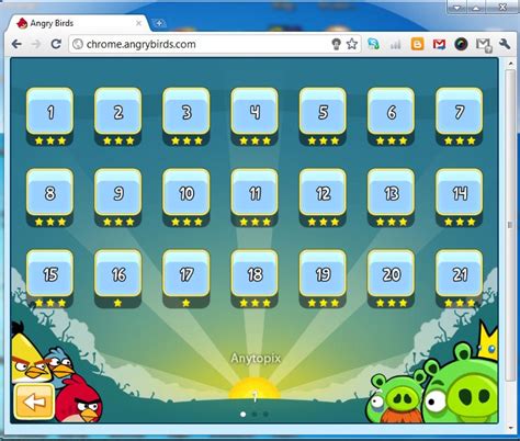 Anytopix: Unlock All Levels In Angry Birds