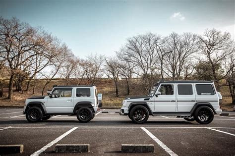 Suzuki Jimny SUV Modified to Look Like Mercedes-Benz G-Wagon - See Pics - News18