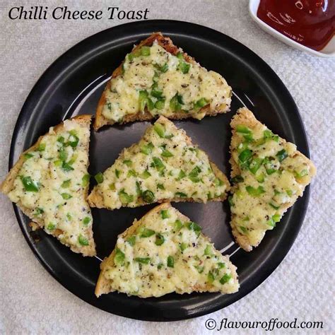 Chilli Cheese Toast Recipe | How to make Chilli Cheese Toast