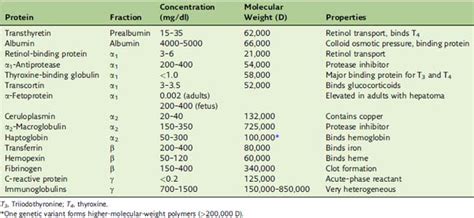 Plasma Proteins | Basicmedical Key