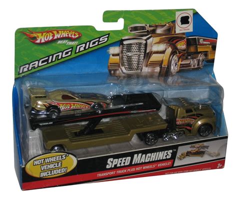 Hot Wheels Truckin' Transporters (2009) Speed Machines Toy Truck Car Set - Walmart.com - Walmart.com