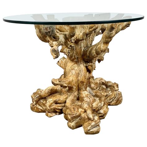 Massive Tree Trunk Dining Table at 1stDibs