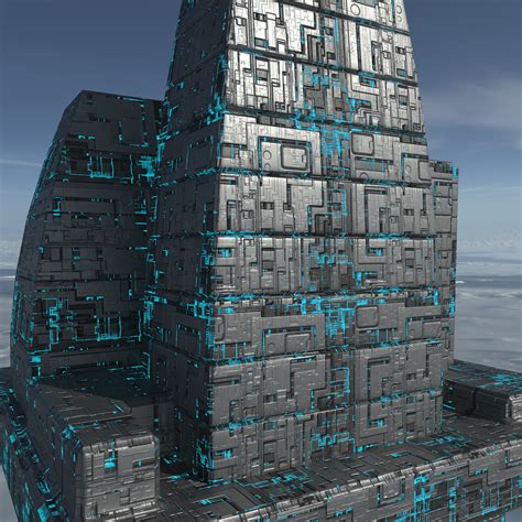 Modular Sci-fi city Structures