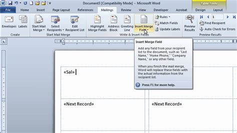 Mail Merge Labels Microsoft Word | Hot Sex Picture