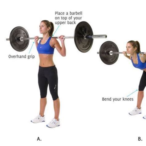 Barbell Good Mornings by Gabrielle M. - Exercise How-to - Skimble