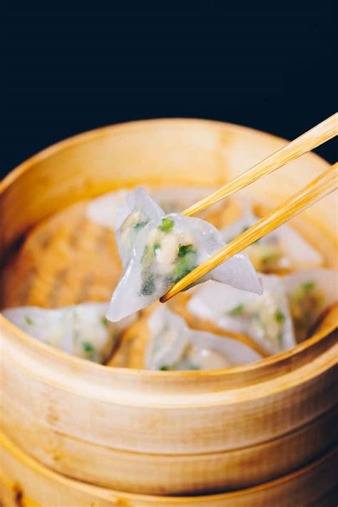 Paleo Har Gow Dumplings (Shrimp & Chive Dim Sum) | I Heart Umami