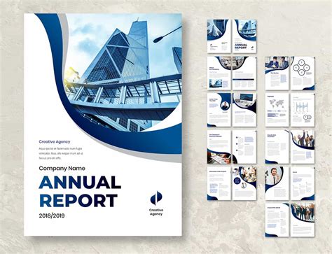 60 Modern Annual Report Design Templates [Free and Paid] | Redokun Blog