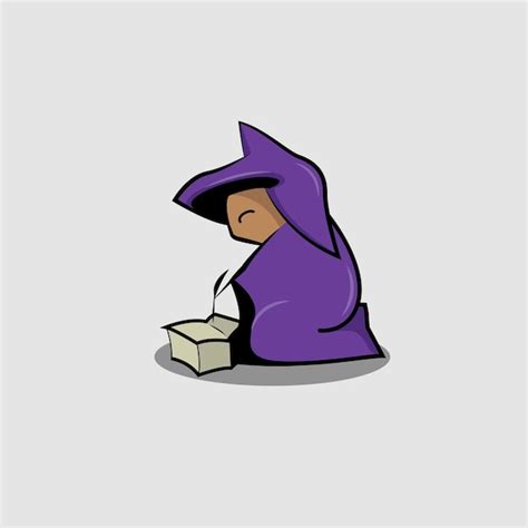 Premium Vector | Baby witch cartoon character