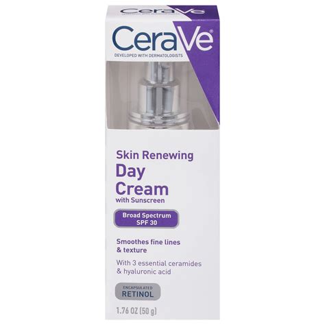 CeraVe Skin Renewing Day Cream SPF 30 - Shop Moisturizers at H-E-B