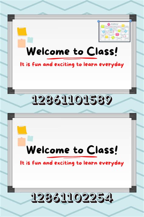 Bloxburg on roblox general whiteboard class decals | School decal, Bloxburg decals codes, Coding ...