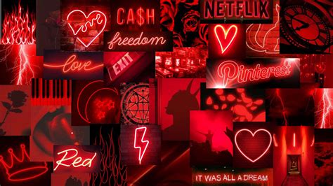 [200+] Neon Red Aesthetic Wallpapers | Wallpapers.com