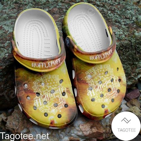 Harry Potter Hufflepuff Crest Crocs Clogs - Tagotee