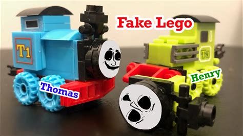 LEGO Thomas? Knock off lego Thomas items - YouTube