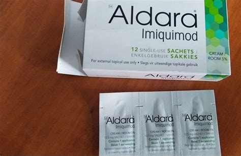 Aldara 5% cream (imiquimod) 250mg – 12 sachets - Ehealth Kenya