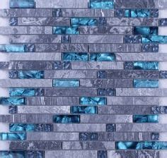 grey stone mosaic tile sheet Glass Mosaic Tile Backsplash, Stone Mosaic Wall, Backsplash Cheap ...