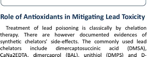 Effects of Lead Toxicity on Different Body System. | Download Scientific Diagram