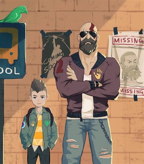 Modern day Kratos and Atreus : GodofWar