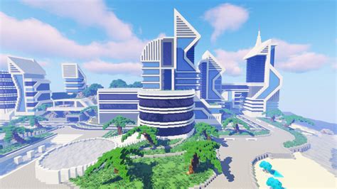 Futuristic City #9 Minecraft Map