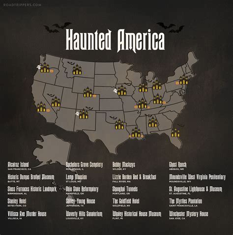 America's top 20 real haunted places you can actually visit on Halloween | Roadtrippers