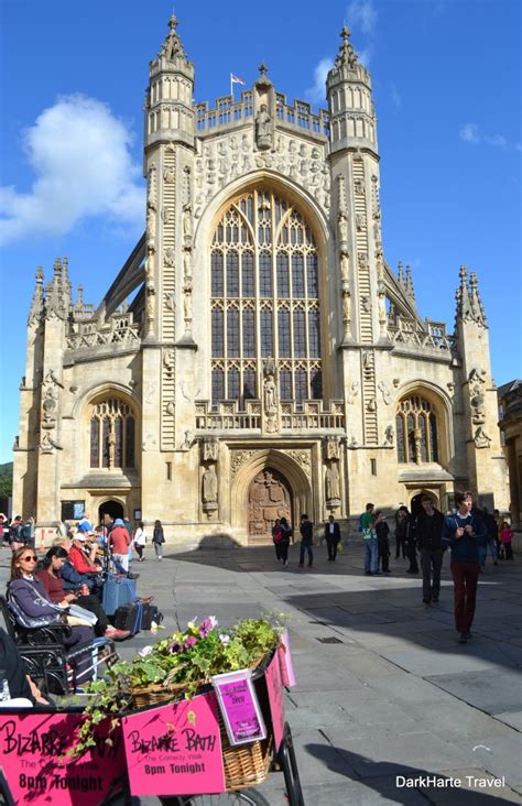 Bath Abbey front - Dark Heart Travel