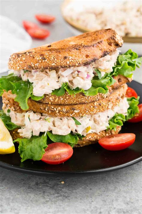 Tuna Salad Sandwich (Quick & Easy Lunch) - Delicious Meets Healthy