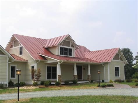 Maroon Roof Houses : Burgundy Pro Snap And Ivory Siding Exterior House ...