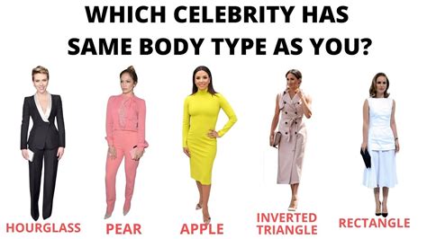 Celebrity body types- who has your body shape? - YouTube