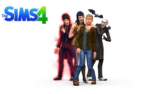 Photo Wallpaper Game, Vampires, Sims, Sims, Sims 4, - Sims 4 Ps4 Vampire - 1332x850 Wallpaper ...