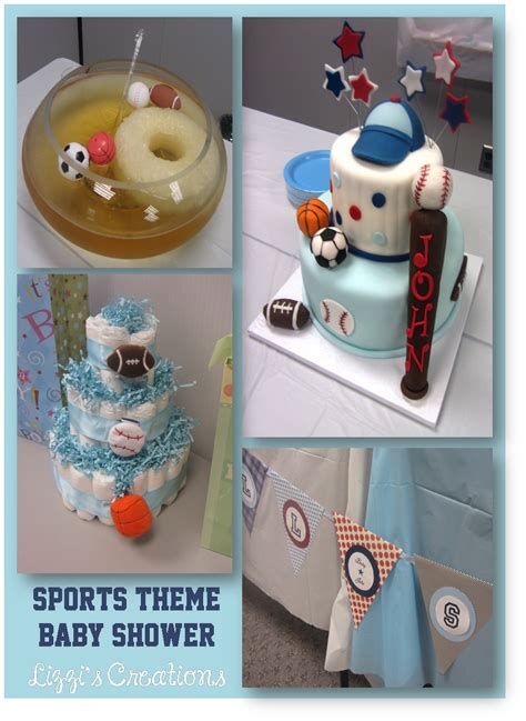 Sports Theme Baby Shower