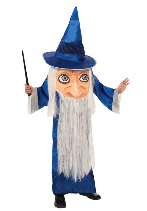 Child Big Face Wizard Costume