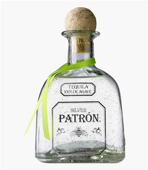 Patron Tequila Silver Png , Free Transparent Clipart - ClipartKey