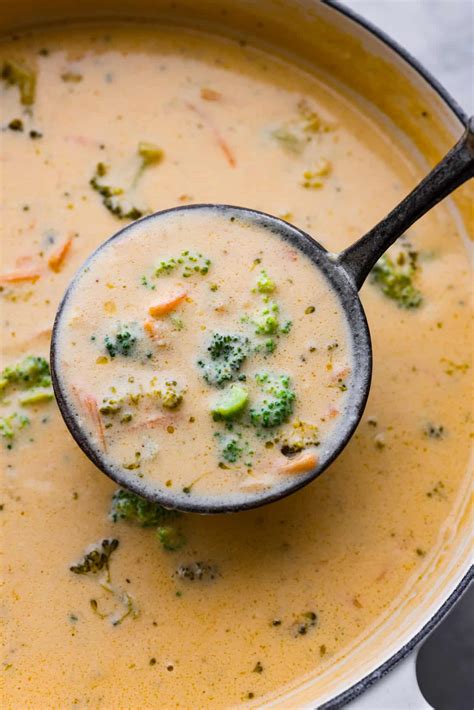 The Best Broccoli Cheese Soup