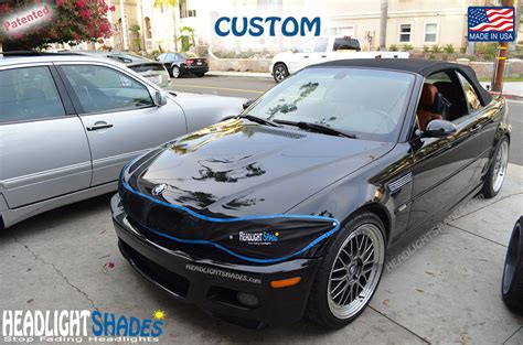 BMW 3-Series CUSTOM Headlight Shades | E46 M3 330Ci 325Ci 325i 328i - Headlight Shades