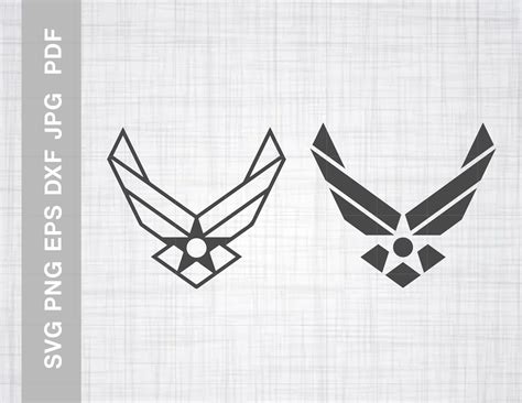 United States Air Force Logo Svg USA Air Force US Air Force Air-force American Logo Template Svg ...