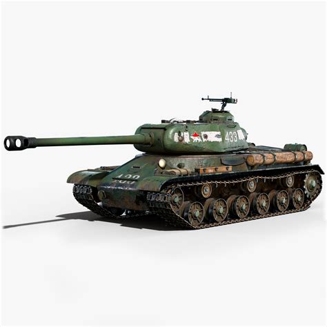 IS-2 Tank 3D Model $109 - .fbx .obj .max - Free3D