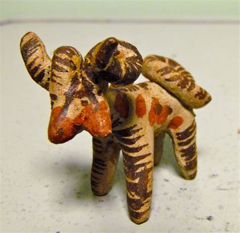 Vintage Mexican Chiapas Miniature Clay Animals - Two Headed Goat | Clay animals, Clay, Vintage ...