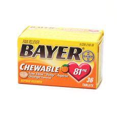 Bayer Low Dose "Baby" Aspirin Pain Reliever, 81mg – OutpatientMD.com