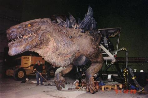 Behind the scenes of Godzilla 1998 : r/GODZILLA