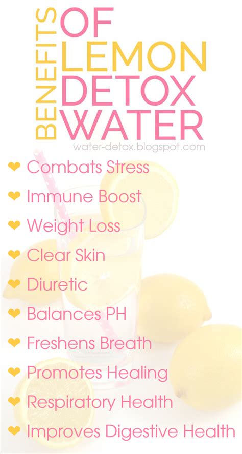 10 Benefits Of Lemon Detox Water | Water Detox