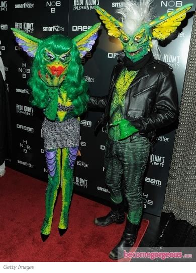 Pictures : 2011 Celebrity Halloween Costumes - The Blonds in Gremlins Halloween Costumes