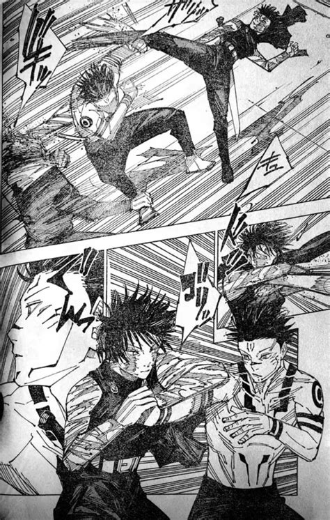 JUJUTSU KAISEN MANGA 215 EPISODE MAKI VS SUKUNA in 2023 | Manga pages ...